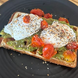 Avocado & Egg Waffle